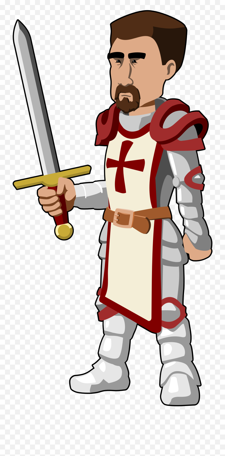 Knight Clipart Transparent Background - Early Middle Ages Cartoon Png,Royale Knight Png