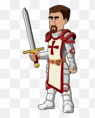 Knight Clipart Transparent Background - Early Middle Ages Cartoon Png,Royale Knight Png