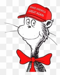 Cat In The Maga Hat - Cat In The Hat Png,Maga Png