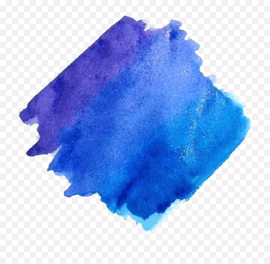 Download Hd Watercolor Painting Texture - Blue Paint Smudge Png,Paint Smear Png