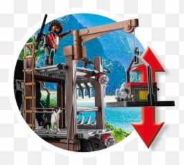 Playmobil Hidden Temple With T - Rex Playmobil Hidden Temple With Png,Ruins Png