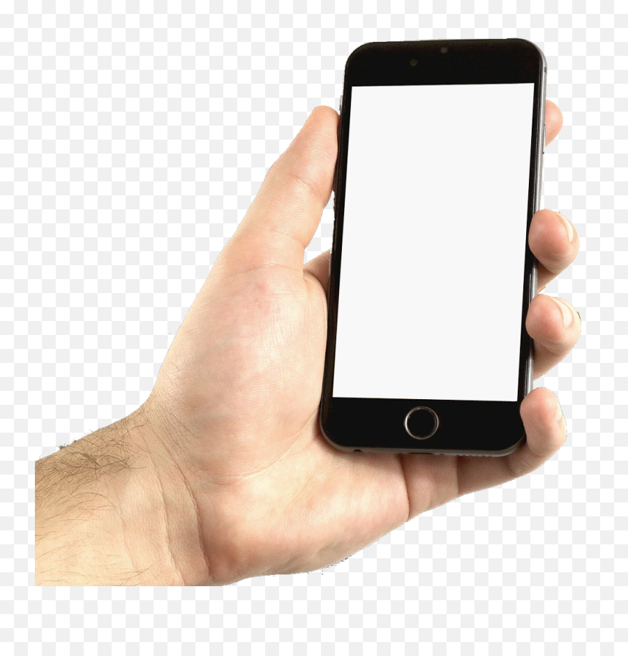 Download Iphone6 Png With Transparent Background Free - Hand Holding Phone Mockup,Iphone 6 Png