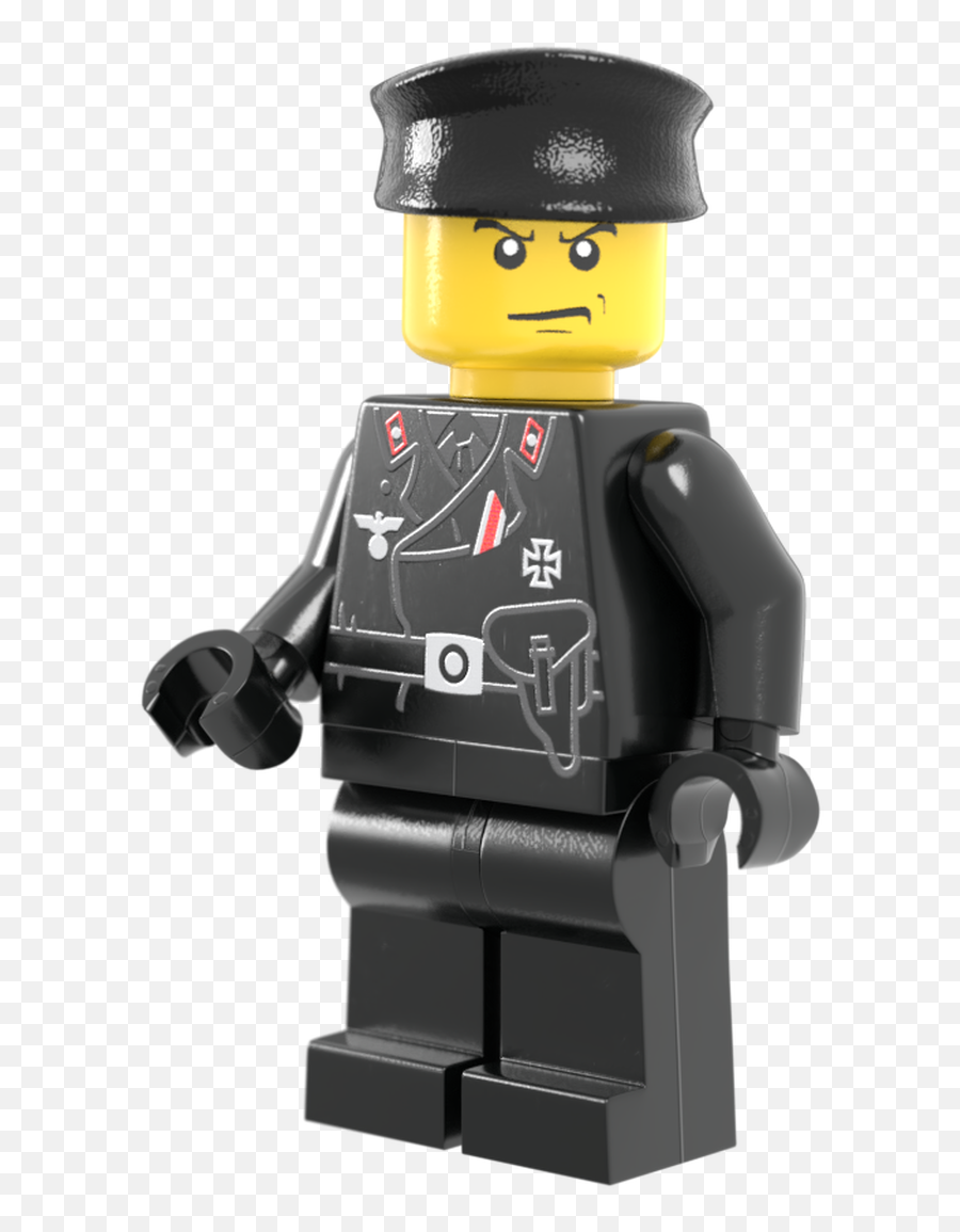 Wwii German Panzer Commander V2 - Ww2 German Lego Soldiers Png,Nazi Hat Png