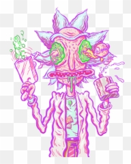 Rick And Morty Official Art Print - Sanchez png