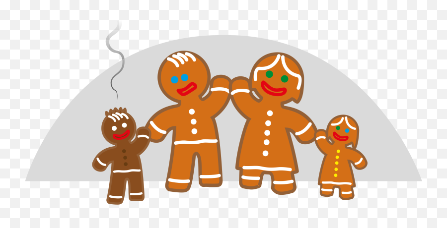 Clipart Family Png 5 Image - Gingerbread Family Clipart,Family Transparent Background