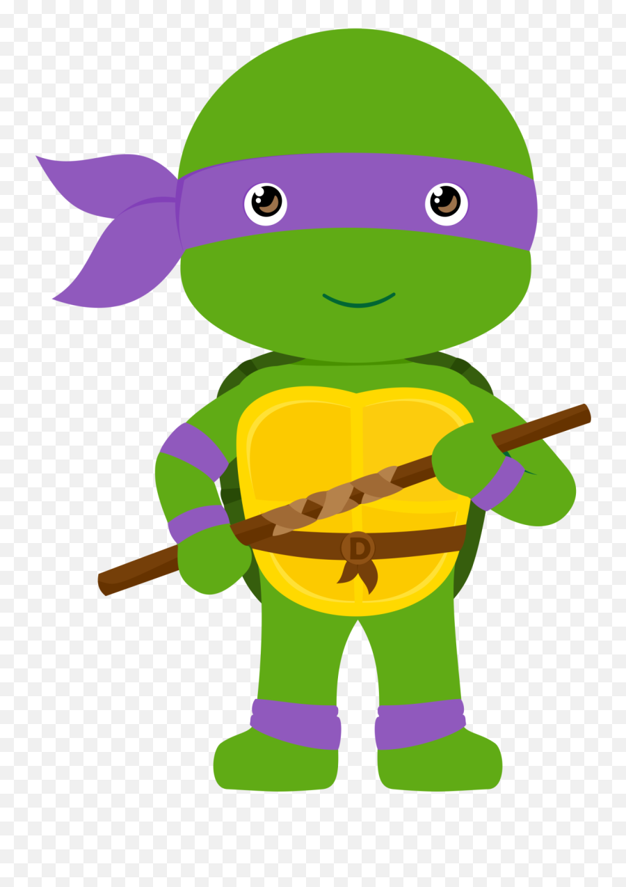 Compartiendo - Baby Ninja Turtles Vector Png,Ninja Face Png