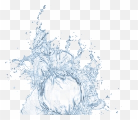 Download White Water Splash Png - Lemon Clear Transparent
