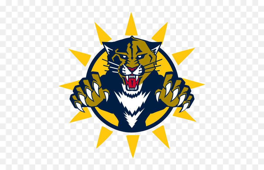 Florida Panthers Logo Hockey Sport Art - Florida Panthers Logo 1993 Png,Panthers Logo Png