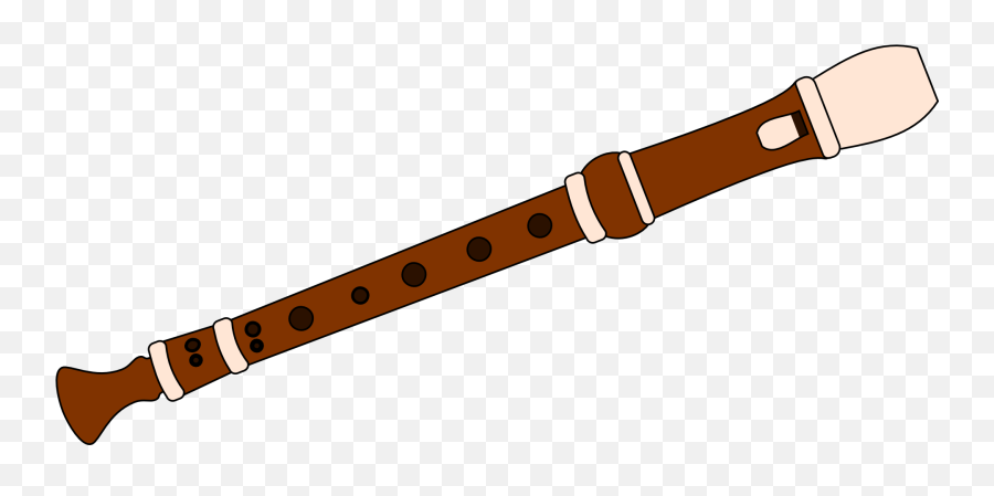 Free Flute Clipart - Recorder Clipart Png,Flute Png