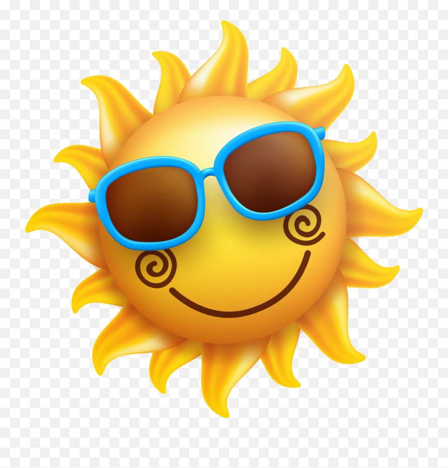 Sun Photography Sunglasses Illustration - Summer Sun Png,Sun Clipart Transparent Background