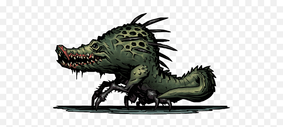 Crocodilian - Official Darkest Dungeon Wiki Darkest Dungeon Crocodilian Png,Crocodile Png