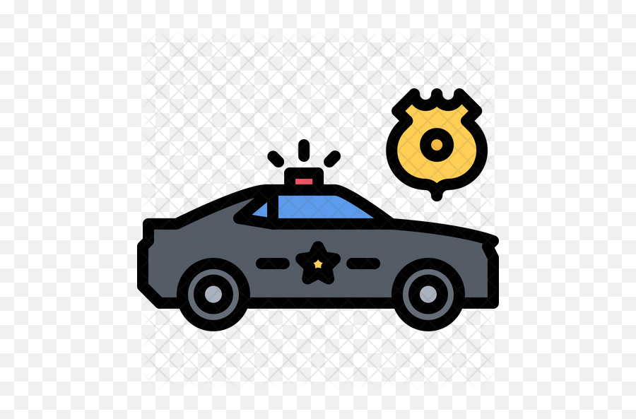 Police Car Icon - Police Group Icon Png,Cop Car Png