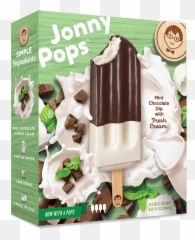 Jonnypops Mint Chocolate Dip U2014 Home - Johnny Pops Nutrition Facts Png,Vanilla Extract Png