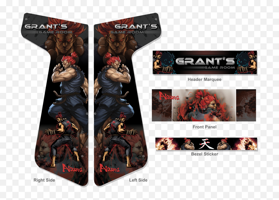 Download Akuma Layout - Akuma Street Fighter 4 Full Size Akuma Street Fighter 4 Png,Akuma Png