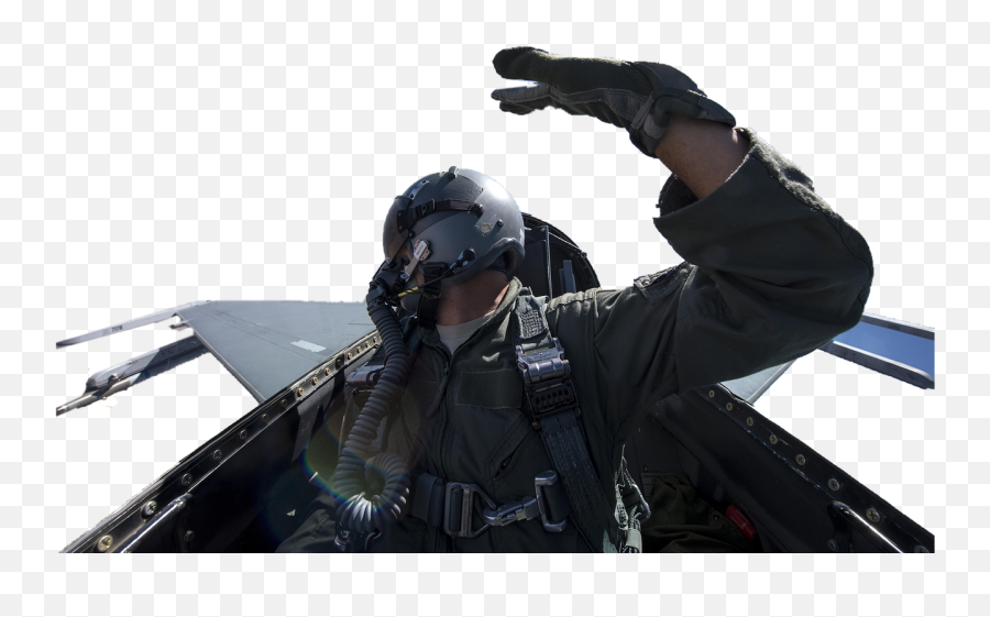 Airplane Pilot Transparent - Military Pilot Air Force Png,Airplane Transparent