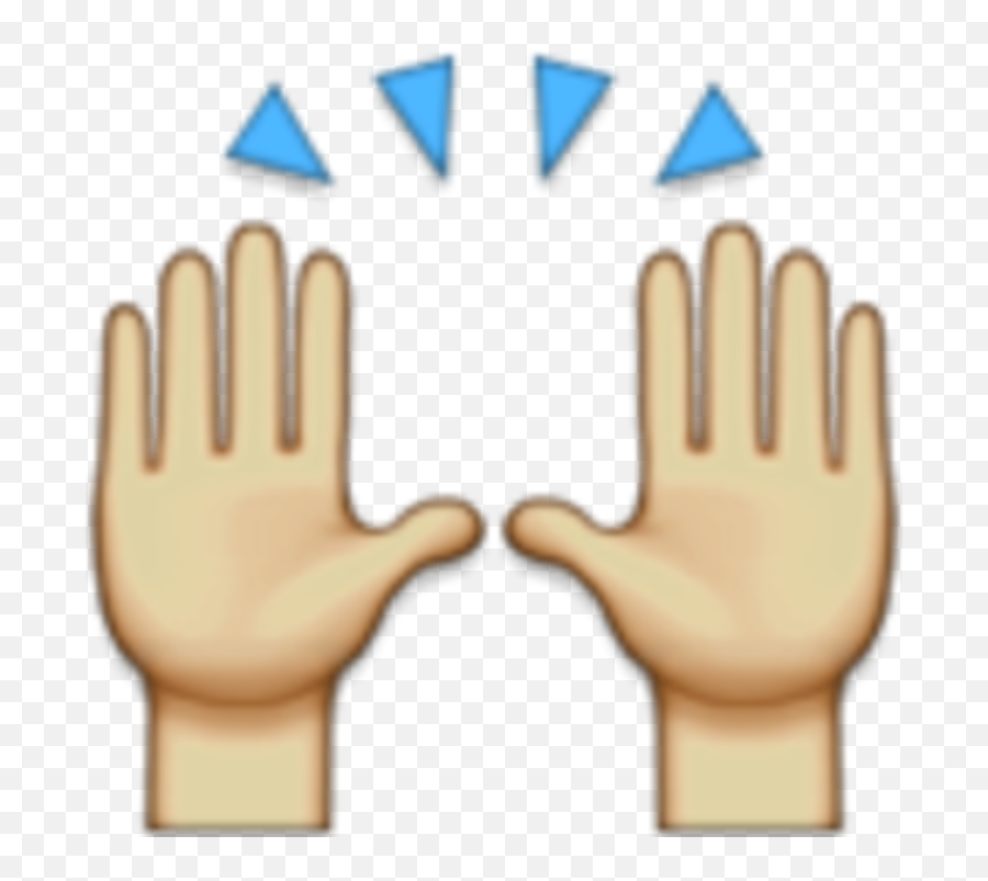 Praise Hands Png Picture - Iphone Hands Up Emoji,Jesus Hands Png