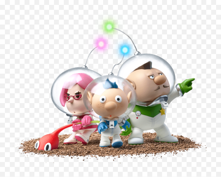 Alph Brittany And Charlie - Play Nintendo Pikmin 3 Alph Brittany Charlie Png,Pikmin Png