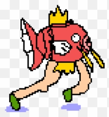 Pixilart - Magikarp With Legs By Notmotivated Cartoon Png,Magikarp Png