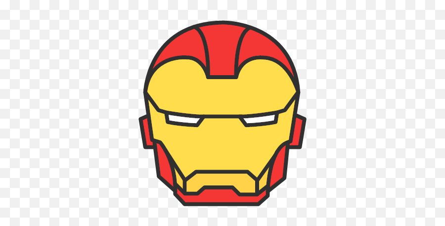 Iron Man Marvel Super Hero Icon Png Mask