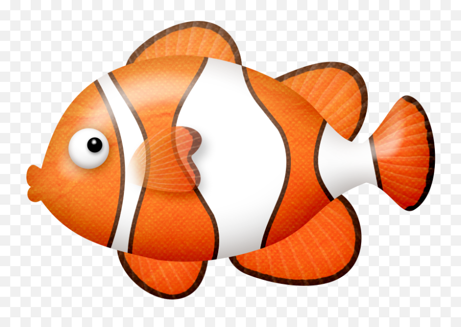 Goldfish Clipart Clown Fish - Fish Cartoon Png Clown,Clownfish Png