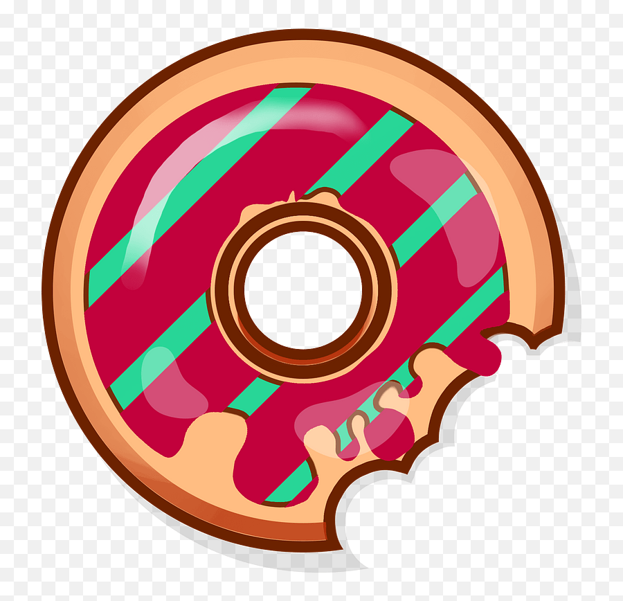 Clipart - Gambar Icon Donat Png,Donut Clipart Png