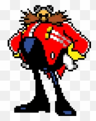 Eggman - Eggman Pixel Art Png,Eggman Png