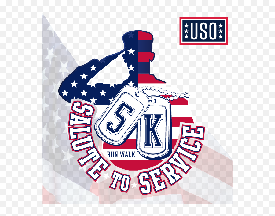 Salute To Service 5k Celebrates Men And Women In Uniform - American Png,Salute Png