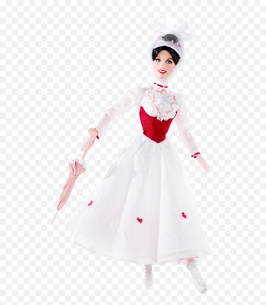 2007 Mary Poppins Barbie Collector Designed By Sharon - Mary Poppins Doll Png,Mary Poppins Png