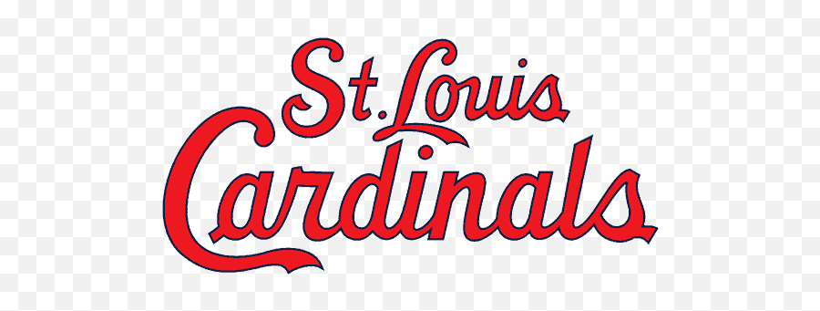 St - St Louis Cardinals Name Png,Cardinal Baseball Logos