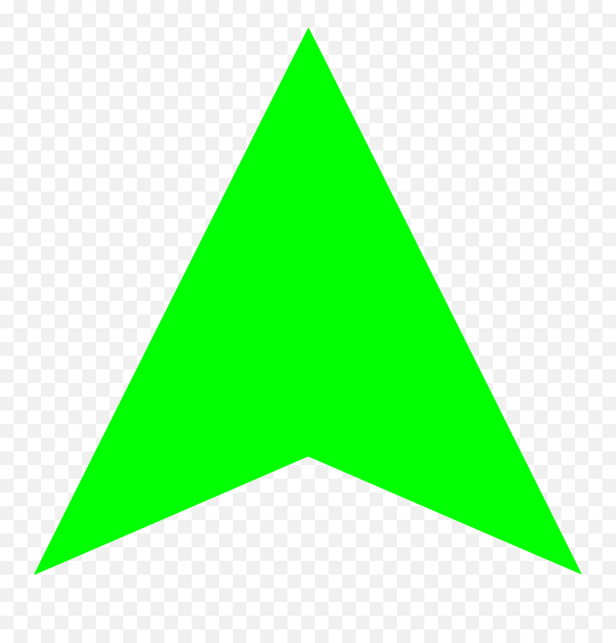 Green Arrow Up Png - Green Arrow Up Svg,Green Triangle Png