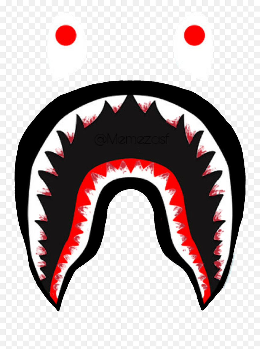 Supreme Shark Logos - Bape Shark Logo Png,Shark Logo Brand