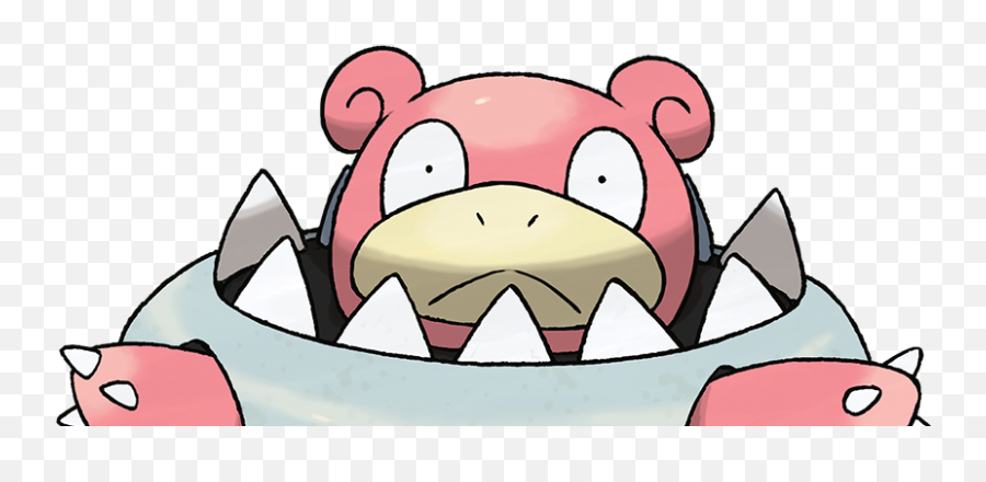 Mega Slowbro Is A Horrifically Cruel - Mega Slowbro Pokemon Go Png,Slowpoke Png