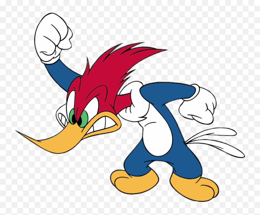 Furious Woody Woodpecker Png Image - Woody Woodpecker Png,Woodpecker Png