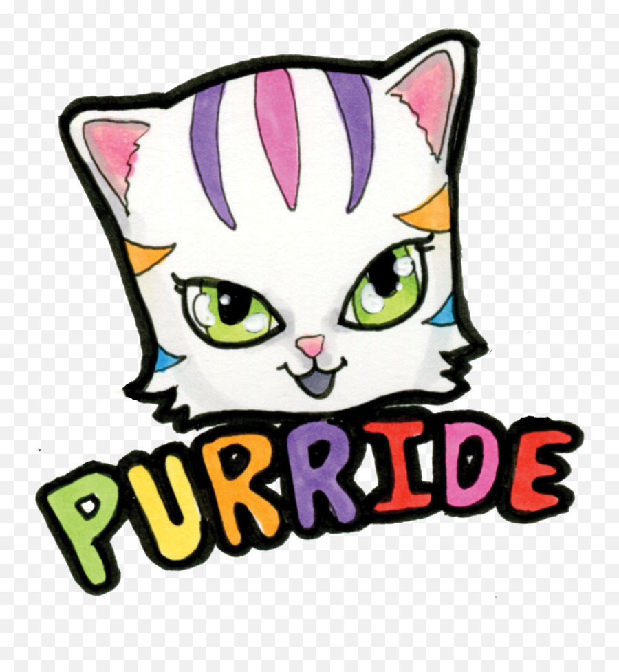 Kitty Pride Twitch Emotes - Dot Png,Twitch Emotes Transparent