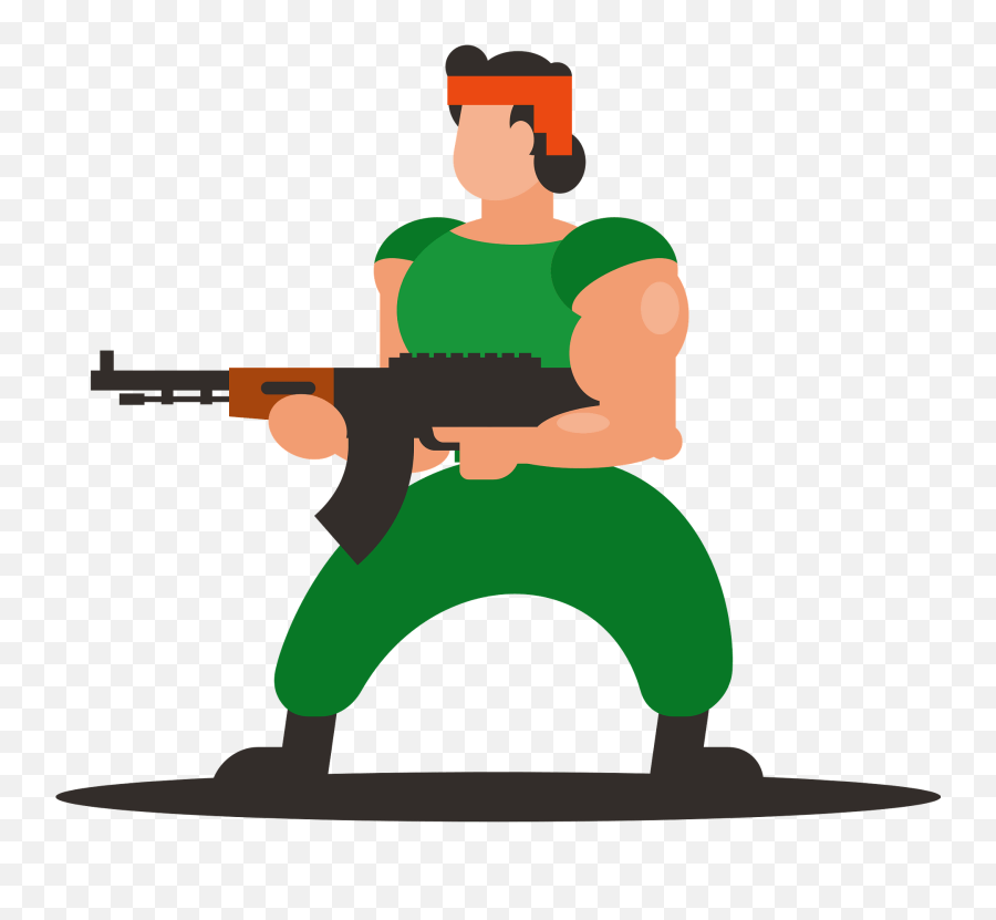 Video Game Character Clipart - Firearms Png,Video Game Character Png