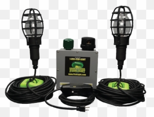 Extra Bright Double Dock Lighting System - Portable png