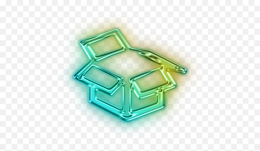 Open Box Icon Image Web Icons Png - Box Neon Png Transparent,Box Icon Png