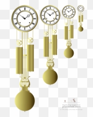 Vienna Regulator Lyre Pendulum Movement Images X4 - Quartz Clock Png,Pendulum Png