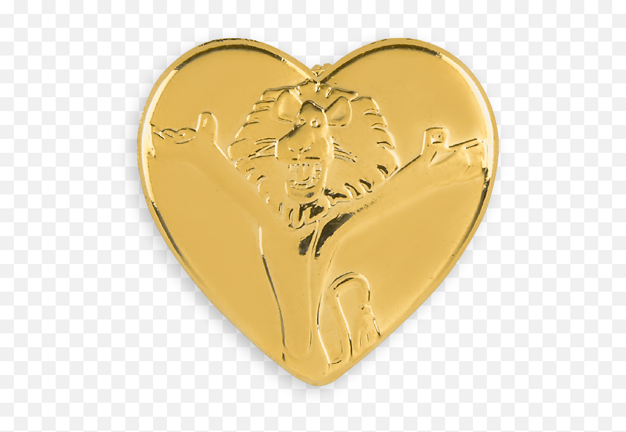 Gold Heart Png - 2009 Variety Club Gold Hearts Value Variety Club Gold Heart Pin Badge,Gold Heart Png