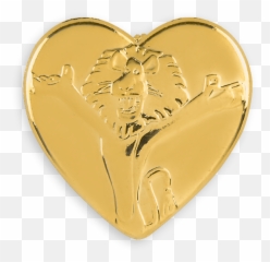 Gold Heart Png - 2009 Variety Club Gold Hearts Value Pin Badge