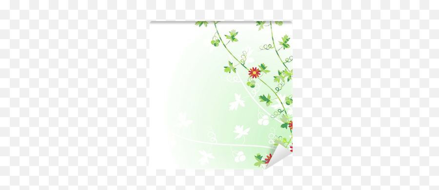 Climbing Vines Wall Mural U2022 Pixers - We Live To Change Floral Png,Wall Vines Png