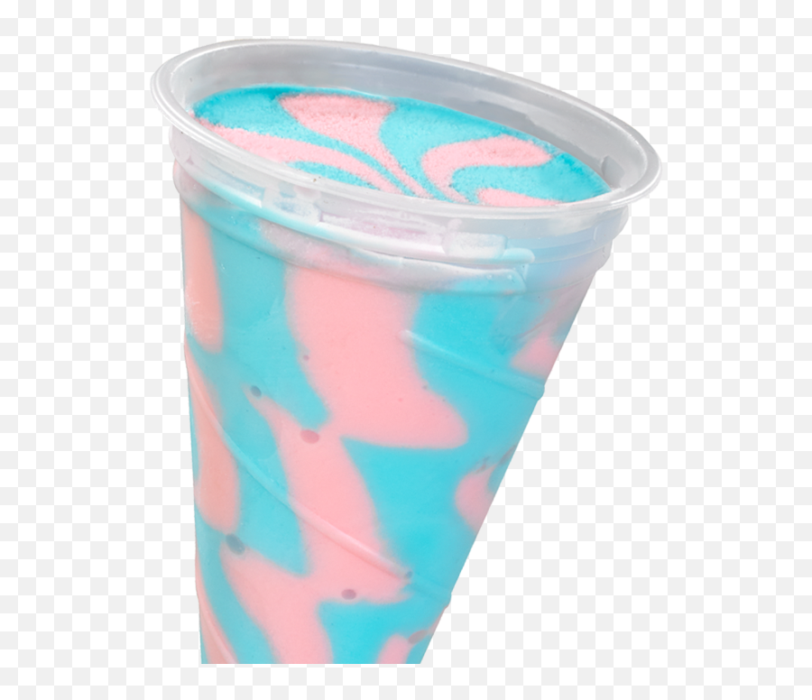 Dessert Cups No Fat Cotton Candy Yogurt Twister Cup - Cotton Candy Twister Cup Png,Cotton Candy Transparent