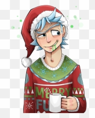 Pin - Rick And Morty Christmas Cute Png,Rick Transparent