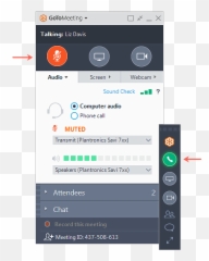 Gotomeeting Attendee Guide For Windows - Support Gotowebinar Screen png