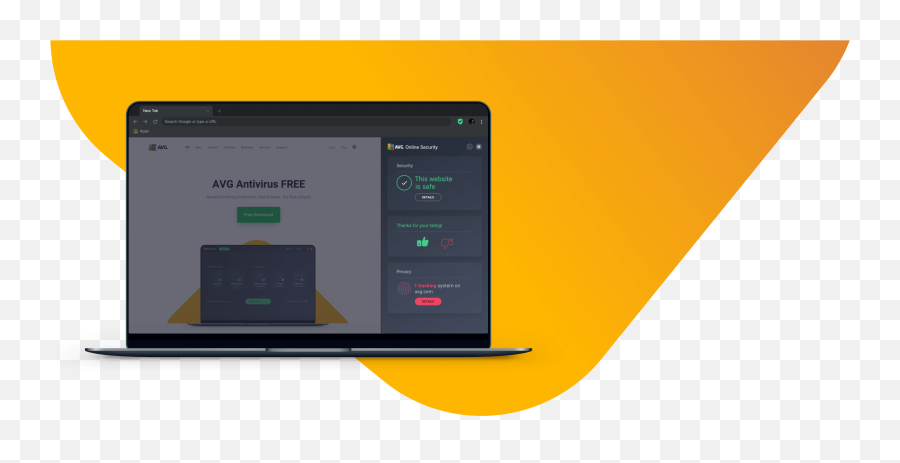 Avg Online Security Plugin Free Browser Extension - Technology Applications Png,Silk Browser Icon