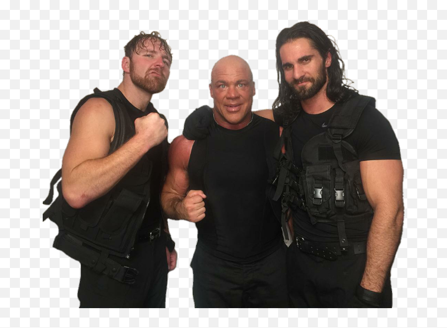 Dean Ambrose 11 X 14 Art - Kurt Angle In The Shield Png,Dean Ambrose Png