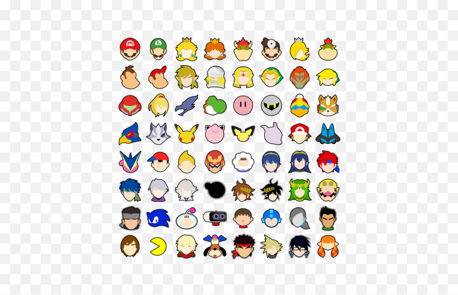 Super Smash Bros - Super Smash Bros Ultimate All Stock Icons Png,Super Smash Bros Melee Icon