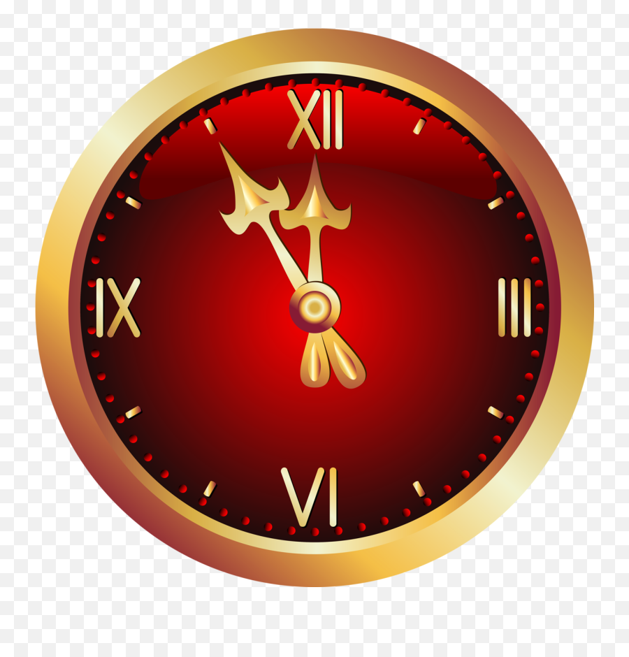 Download Clock Png Transparent Picture - Christmas Clock Png,Clock Transparent Png