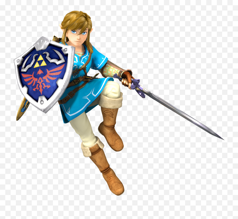 Download Hd Legend Of Zelda Breath - Link Breath Of The Wild Transparent Png,Breath Of The Wild Link Png
