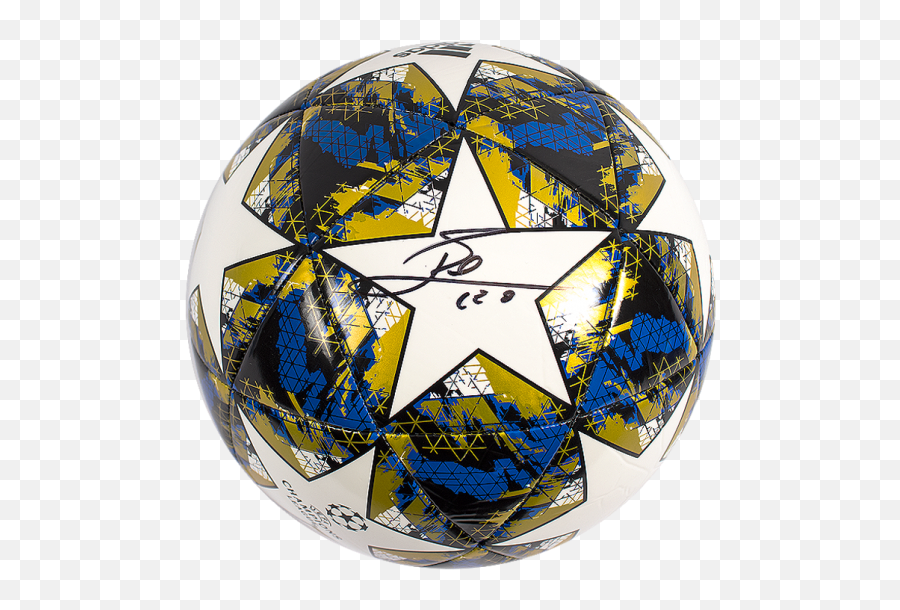 Lionel Messi Autographed Uefa Champions League Final Soccer Ball - Icons Coa Png,Duke Blue Devils Icon